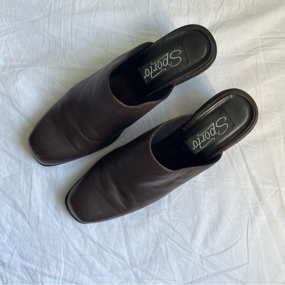 Sporto Women's Brown Mules